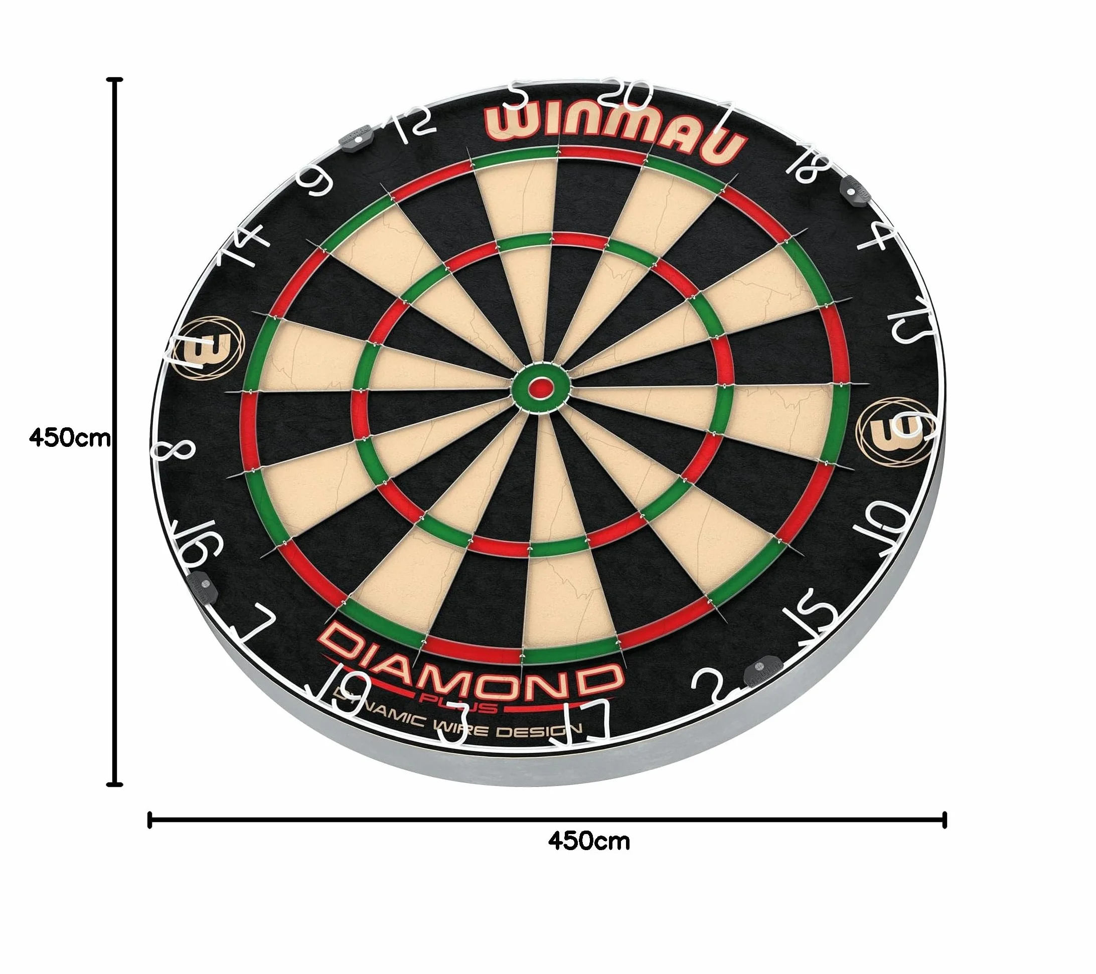 Winmau Diamond Plus Professional Bristle Dartboard
