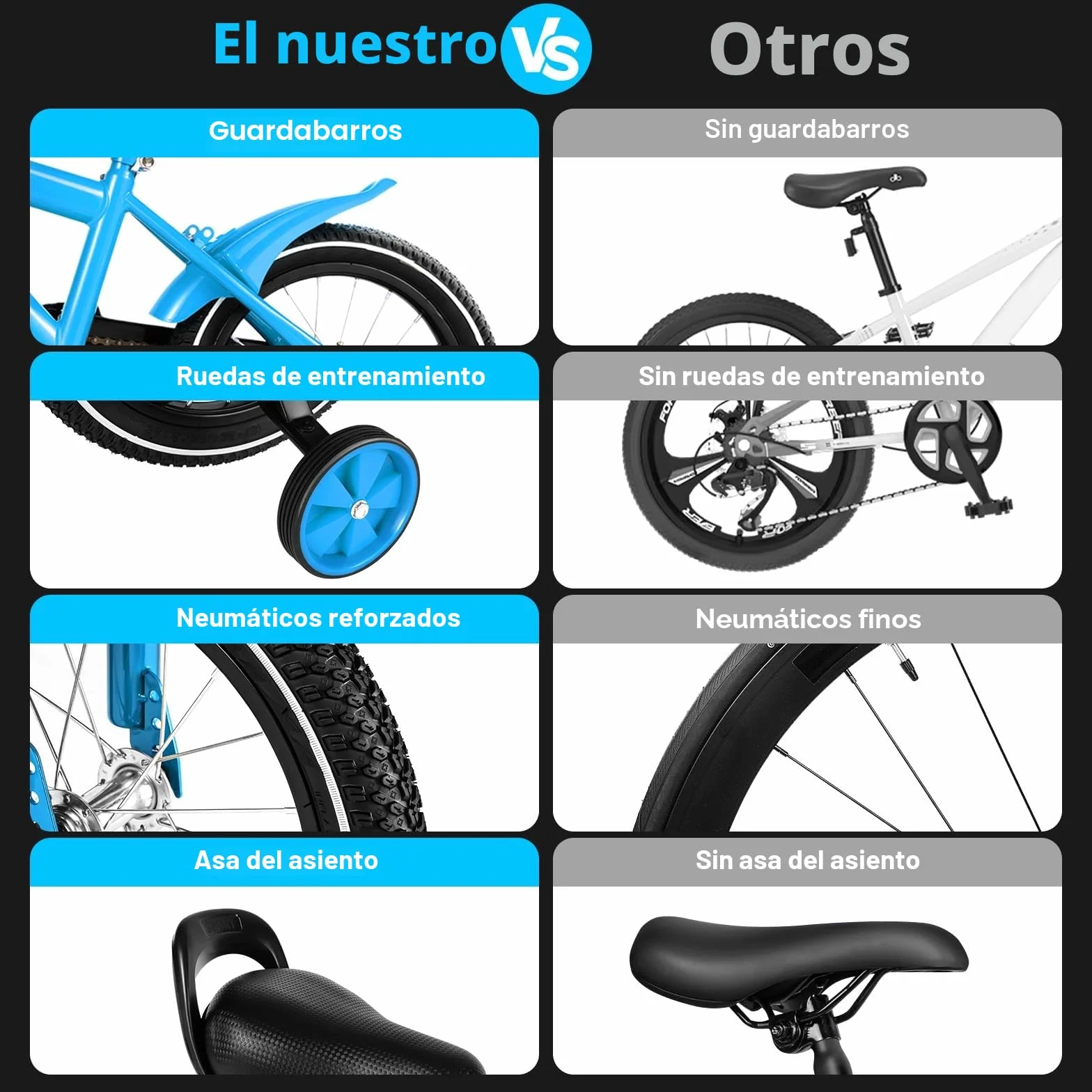 Bicicleta infantil de 14 pulgadas, ajustable para niños con protección de cadena, bicicletas para niños de 2 a 13 años de edad, niños y niñas