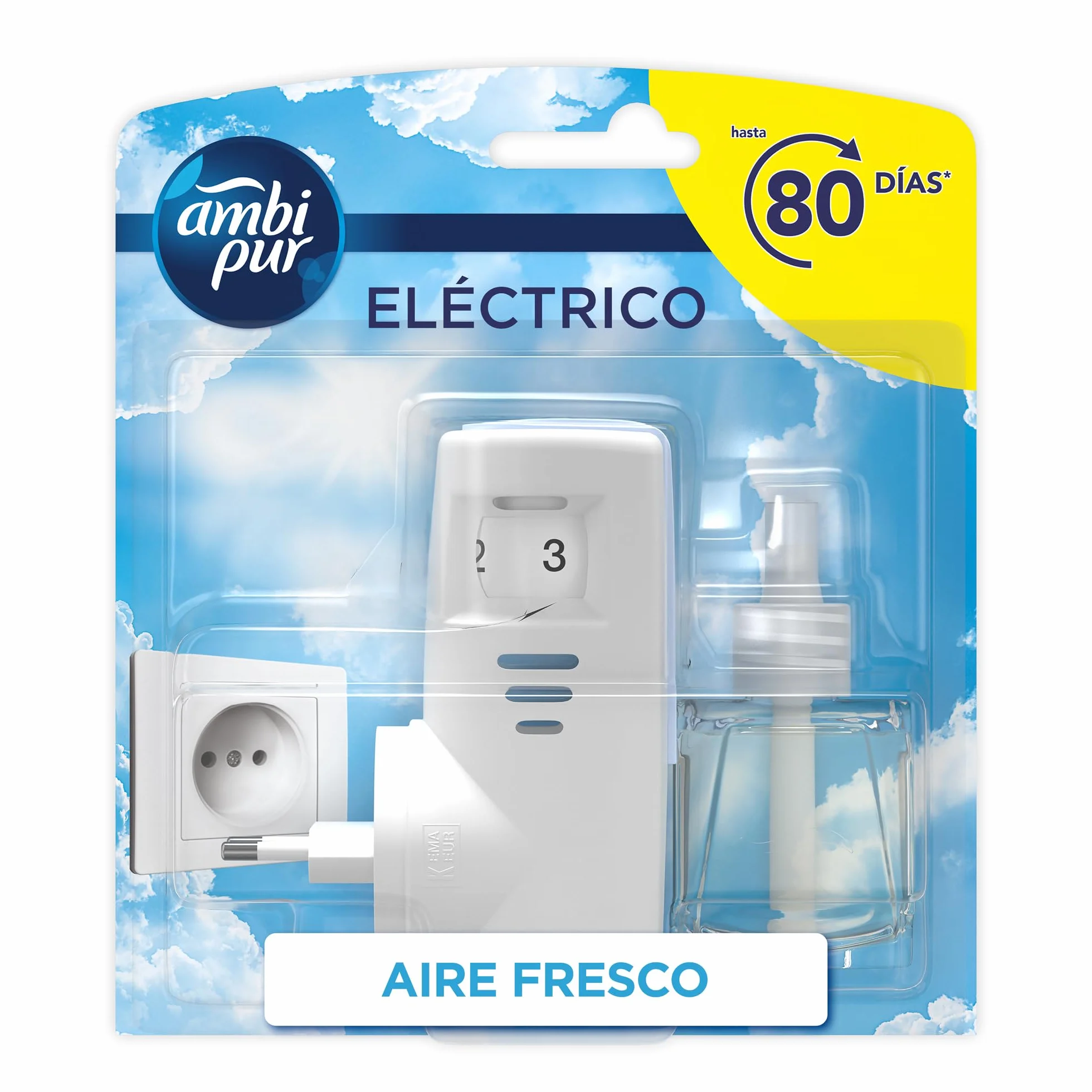 AMBIPUR Sky-Aire Fresco Difusor Ambientador Eléctrico 20 ml 1 unidad