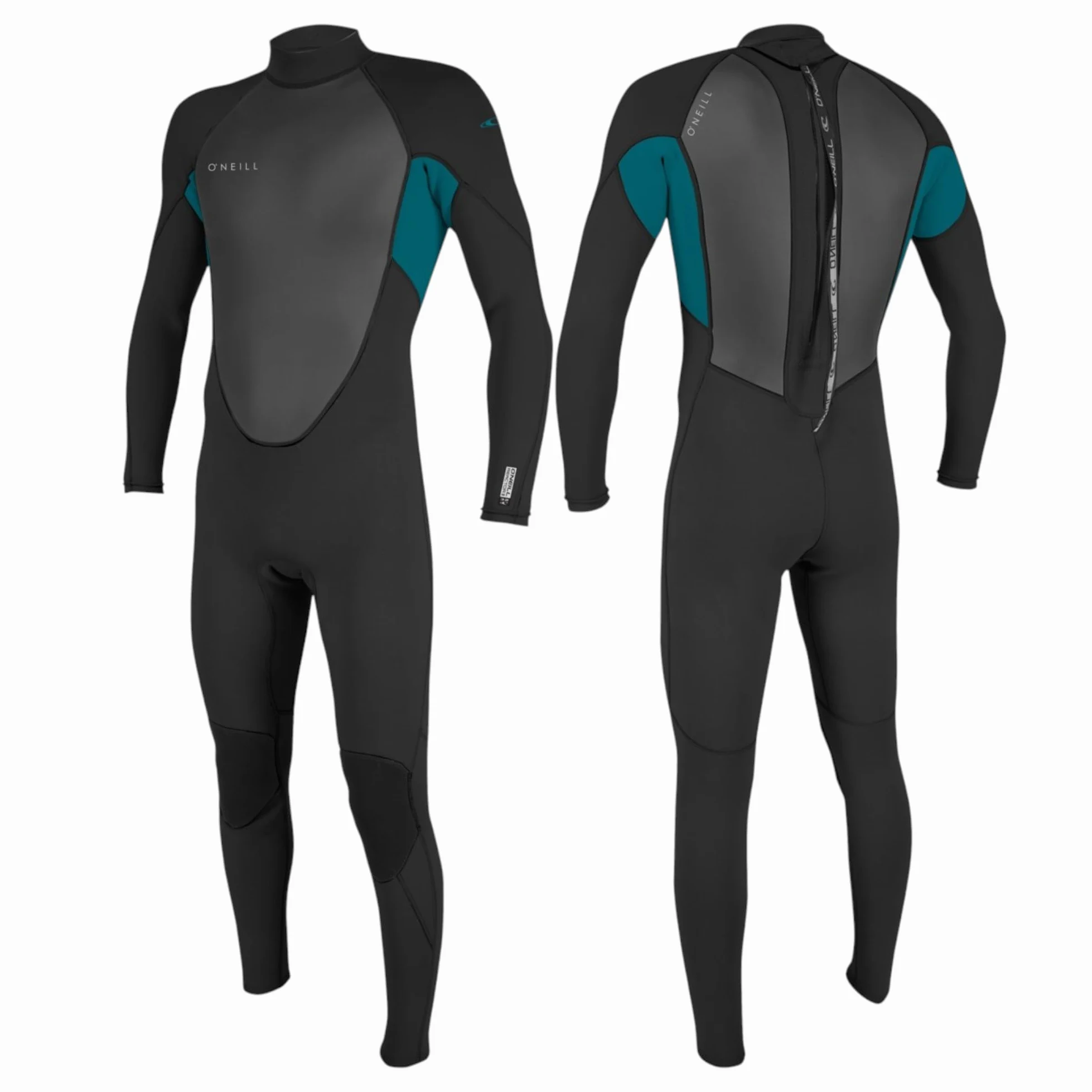 O'Neill Reactor-2 Traje de neopreno para hombre con cremallera trasera de 3/2 mm, talla M