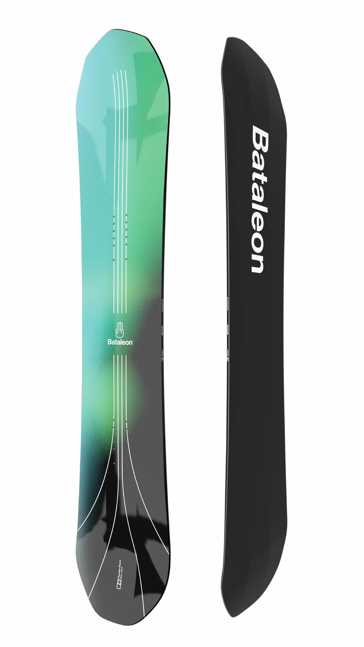 Bataleon Thunderstorm - Tabla de snowboard direccional para hombre