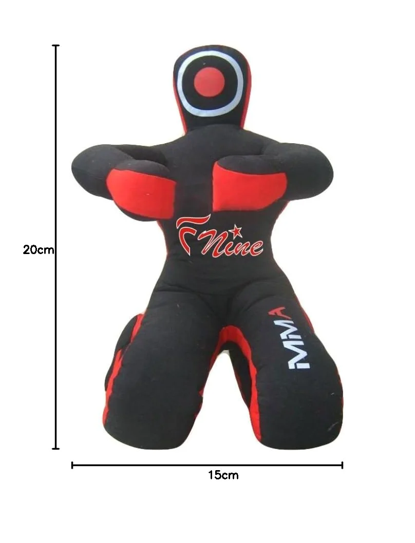 MMA Dummy Judo Punching UNFILLED Bag - Sitting Position Hands On Front Grappling Dummy