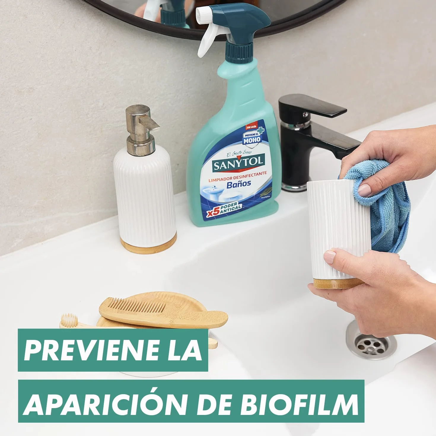 Sanytol Limpiador Desinfectante Antical Baños 4x750ML 3L