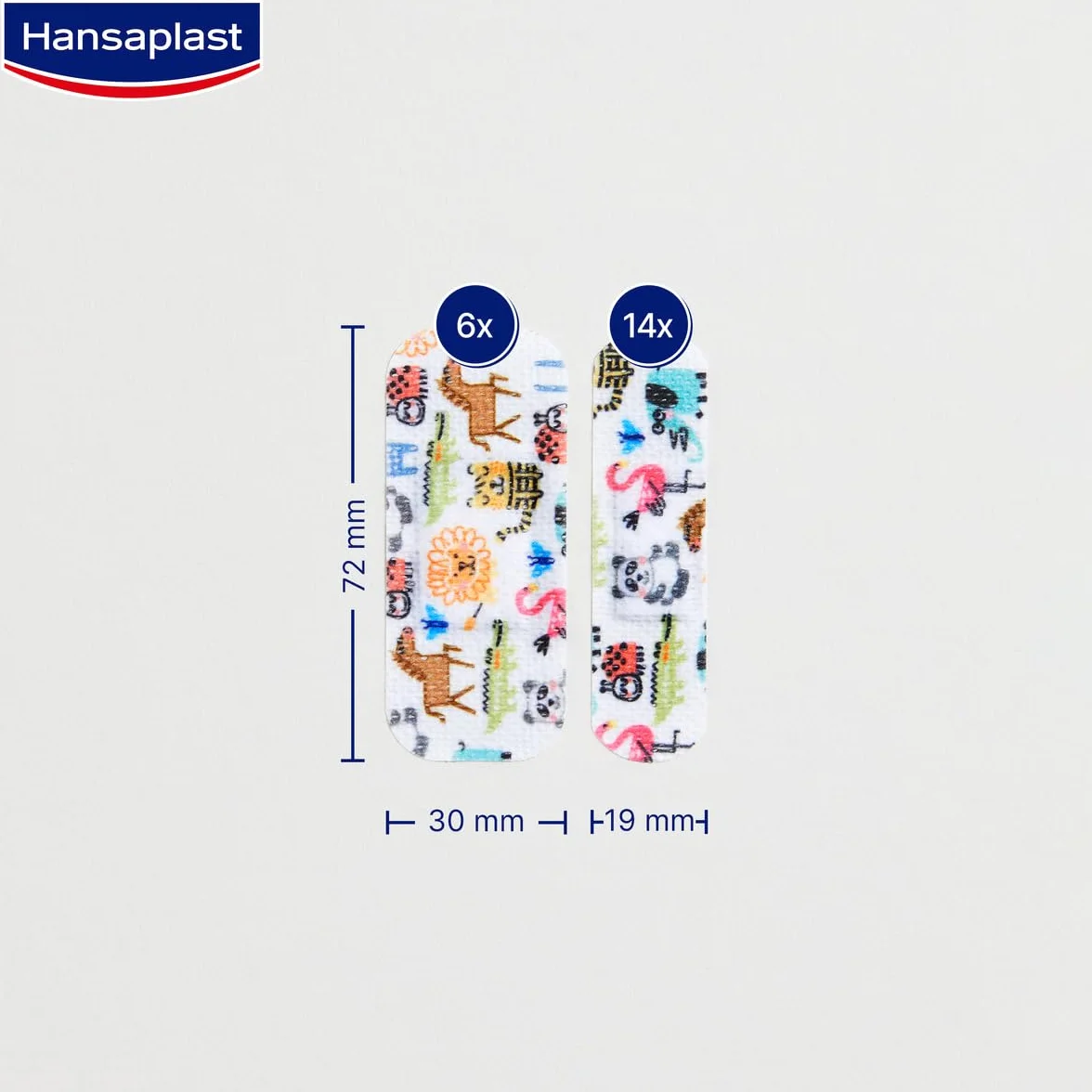 Hansaplast Sensitive Kids Apósitos para heridas, 20 uds.