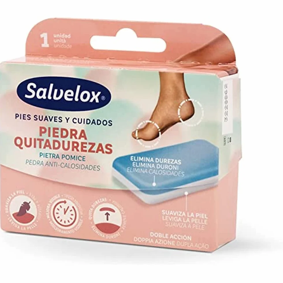Salvelox Piedra quitadurezas doble acción 1 Unidad