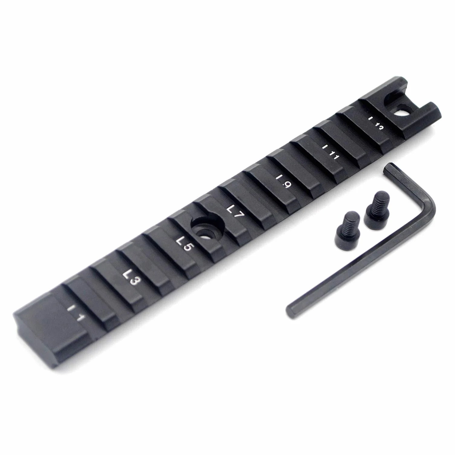 Trirock Picatinny Standard 13 Slots RIS 21mm Base Mount 6.06" Long Rail Set for G36 G36C System