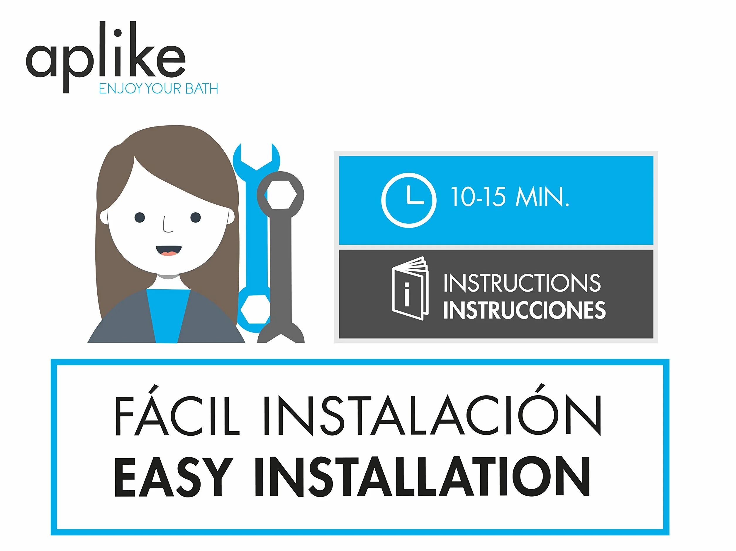 Aplique LED Multienganche para Espejo de Baño Luz Blanca Neutra 4000K 8.3cm Nisio Bronce