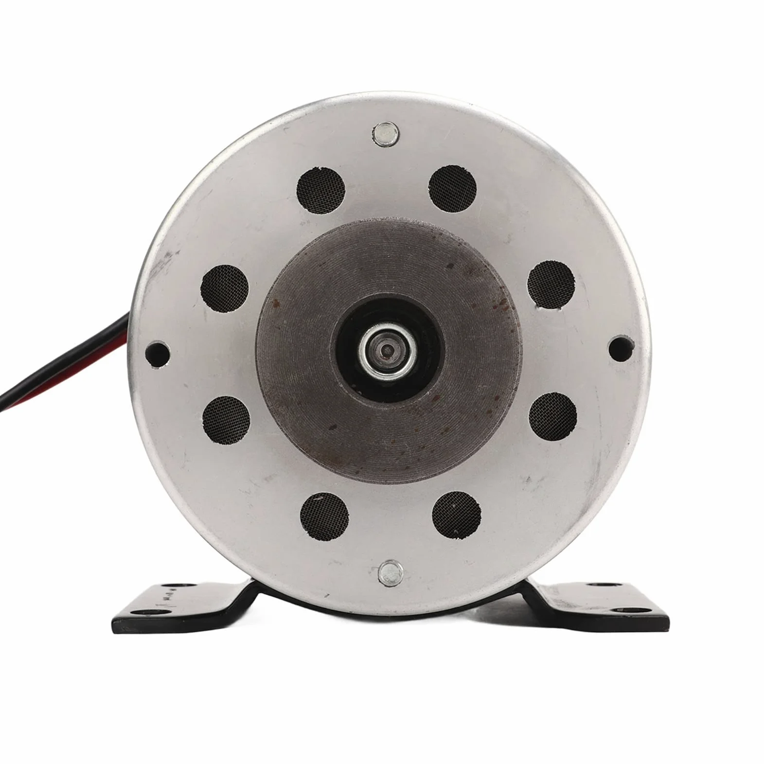 Motor de polea eléctrica de 500W y 48V, motor de CC cepillado de aleación de aluminio, diseño de polea de correa de bajo ruido y alta potencia para bicicleta eléctrica, scooter,