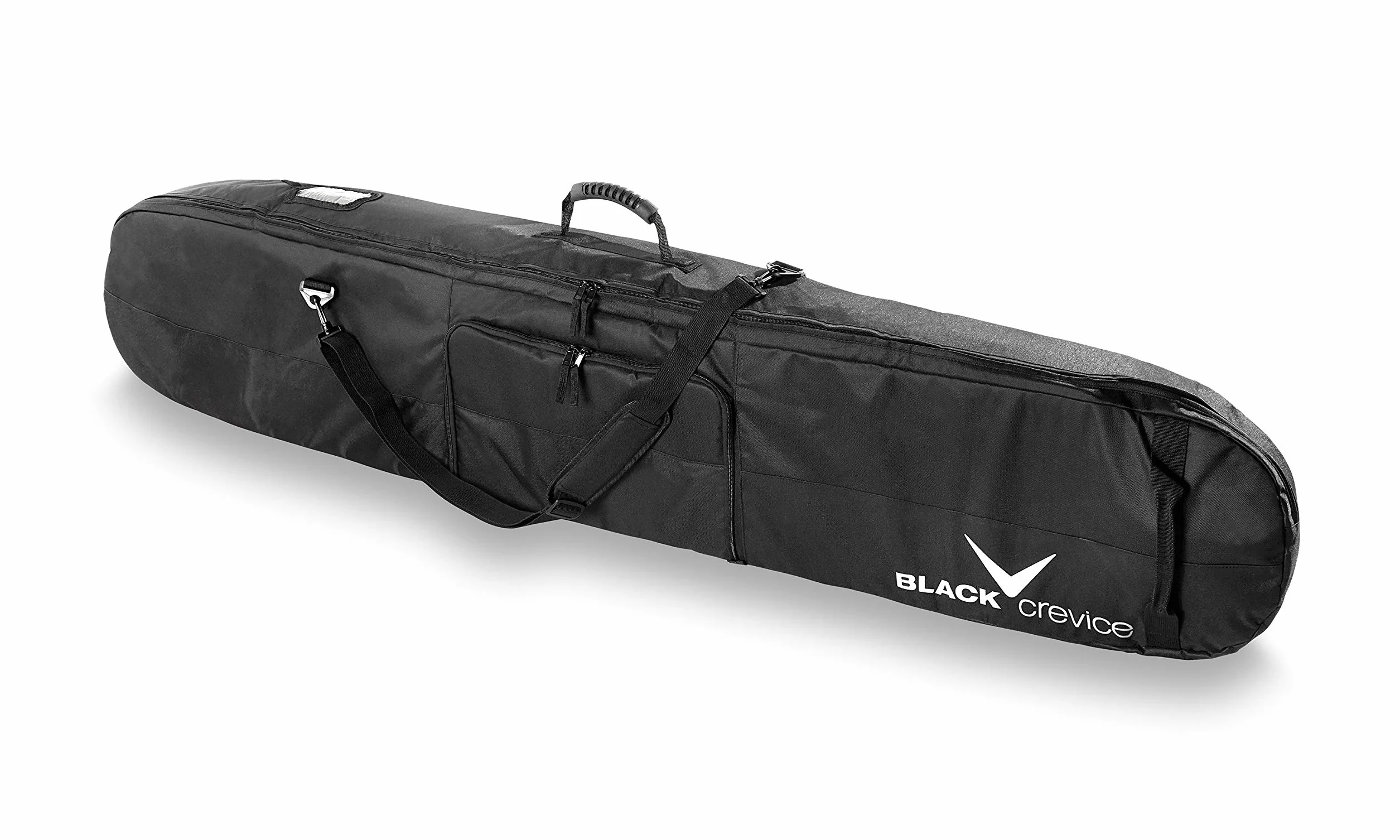 Bolsa de Snowboard Black Crevice 35 litros 170x26x8cm Compartimento para Botas Correa y asa Acolchadas