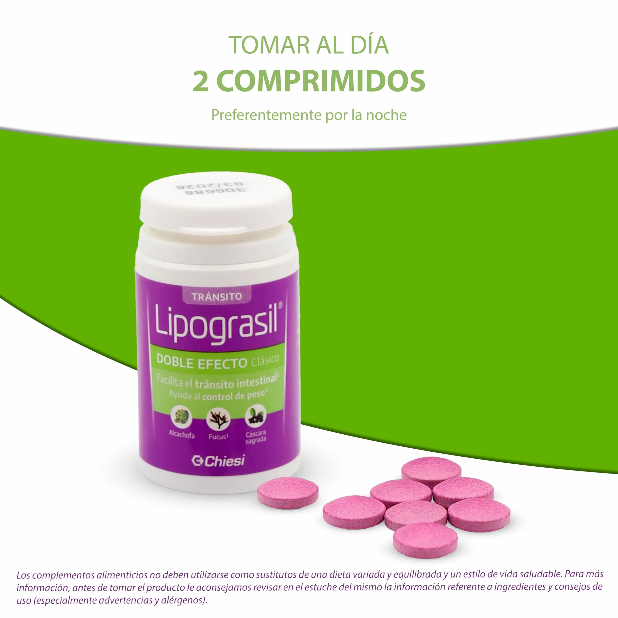 LIPOGRASIL Clásico Doble Efecto 50 Comprimidos