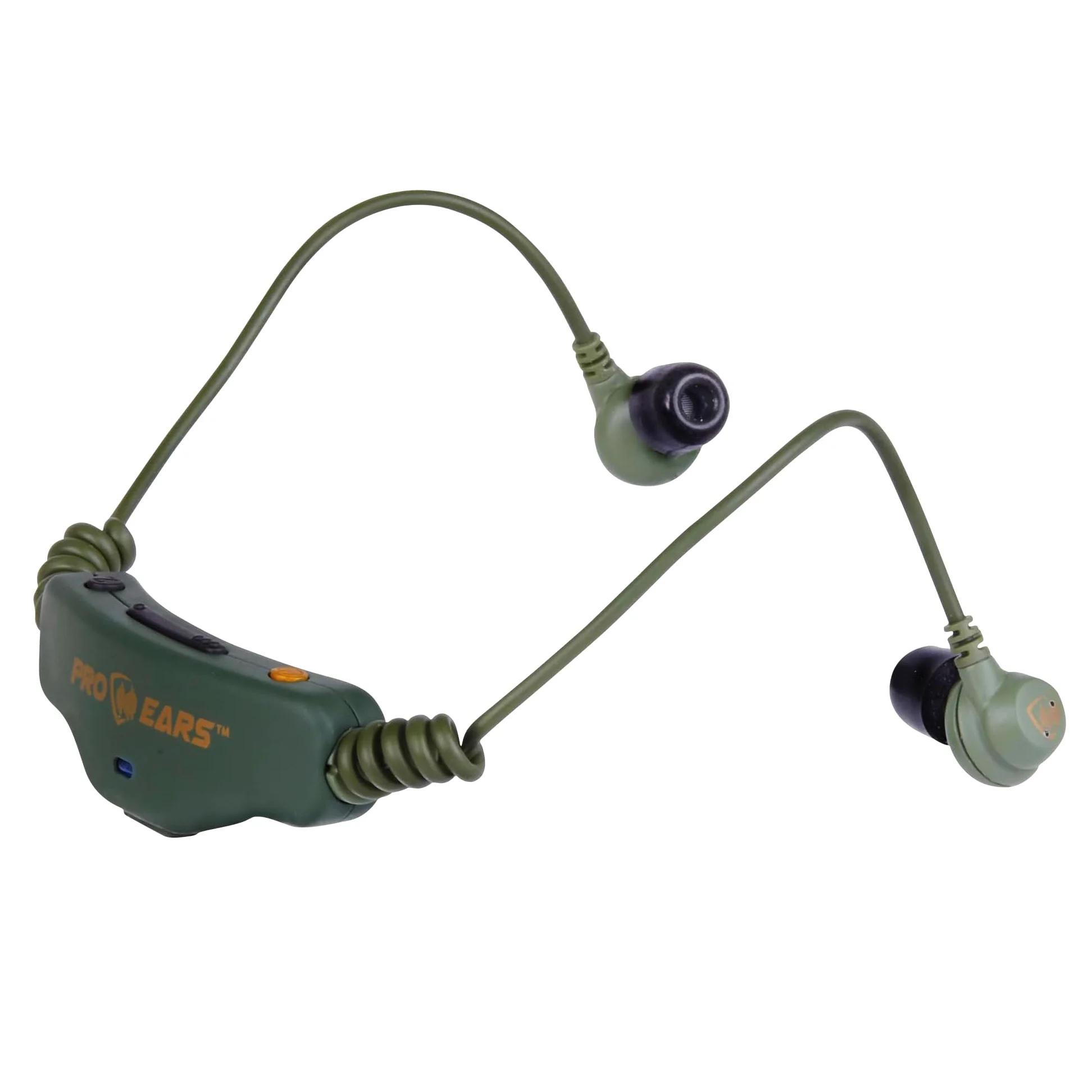 Pro Ears Serie Stealth, Amplificación electrónica de ruido, protección auditiva, caza, disparo, tecnología de compresión de sonido (Stealth 28 HT, verde)