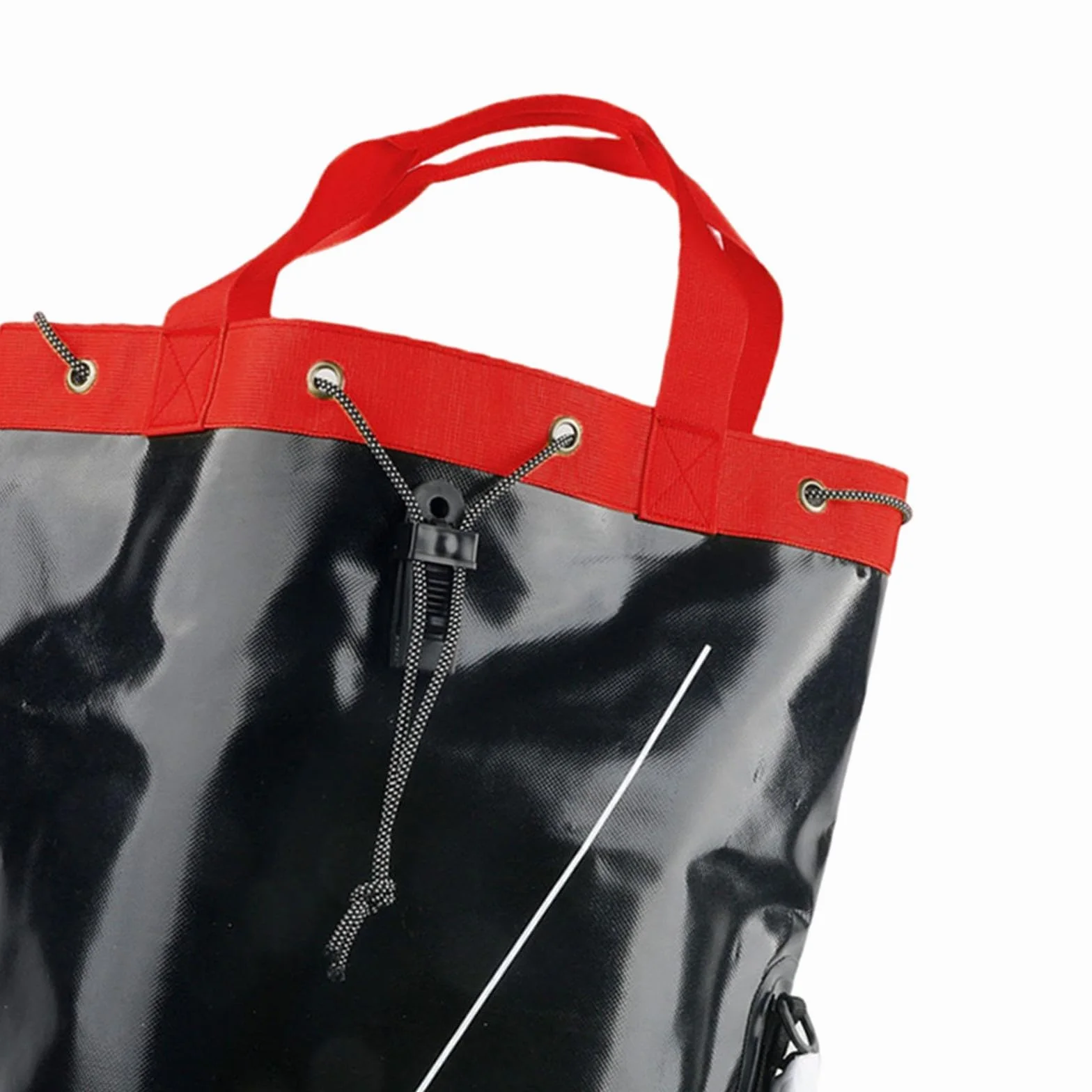 Bolsa de Engranaje de Cuerda de trepadora Mochila de Engranaje de Escalada 3 bucles de Cuerda empotrados de Fondo Reforzado PVC para montañismo