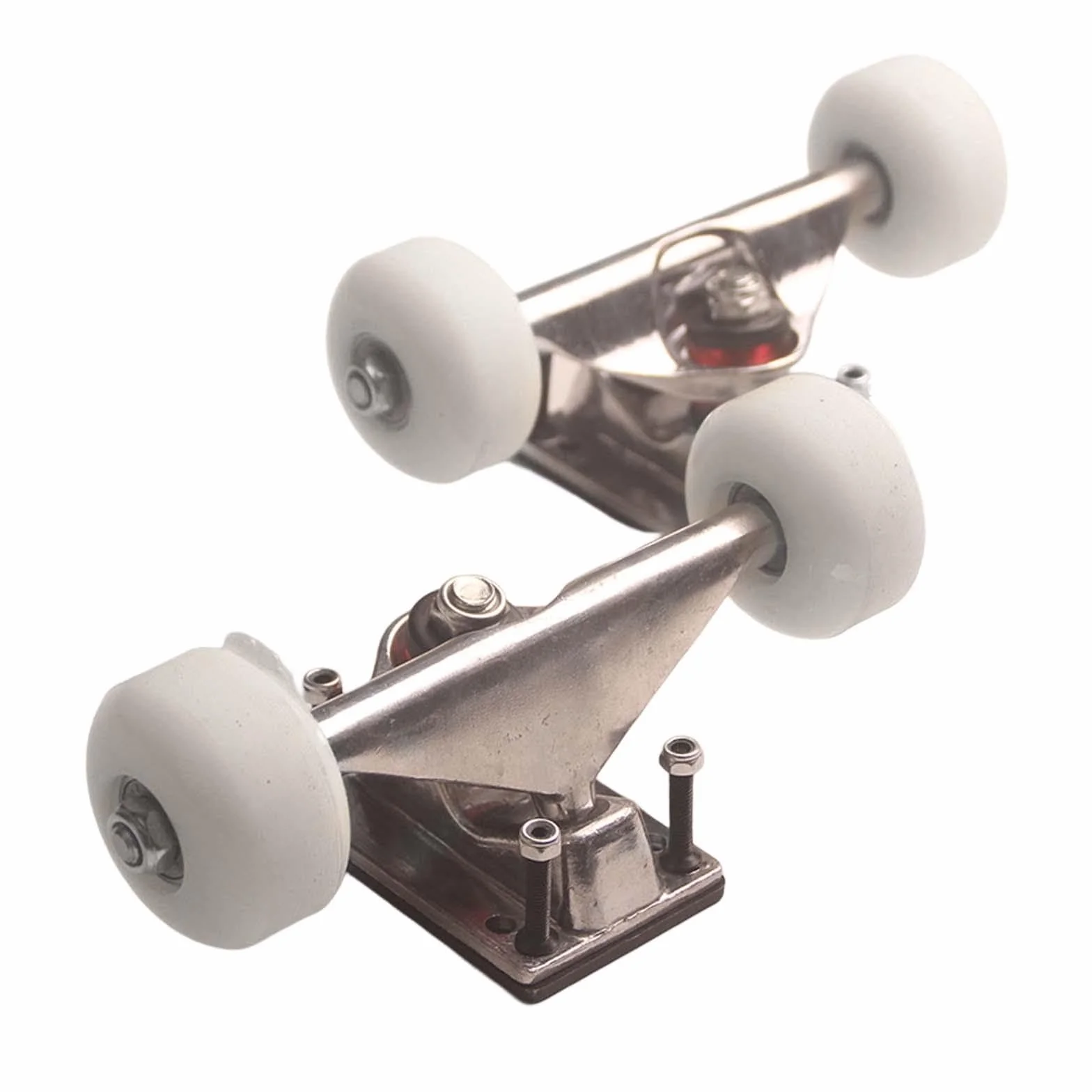 Kit de Ejes Y Ruedas para Monopatín, Kit de Ruedas Y Rodamientos de 52 Mm, Ejes de 5 Pulgadas, Almohadillas Elevadoras para