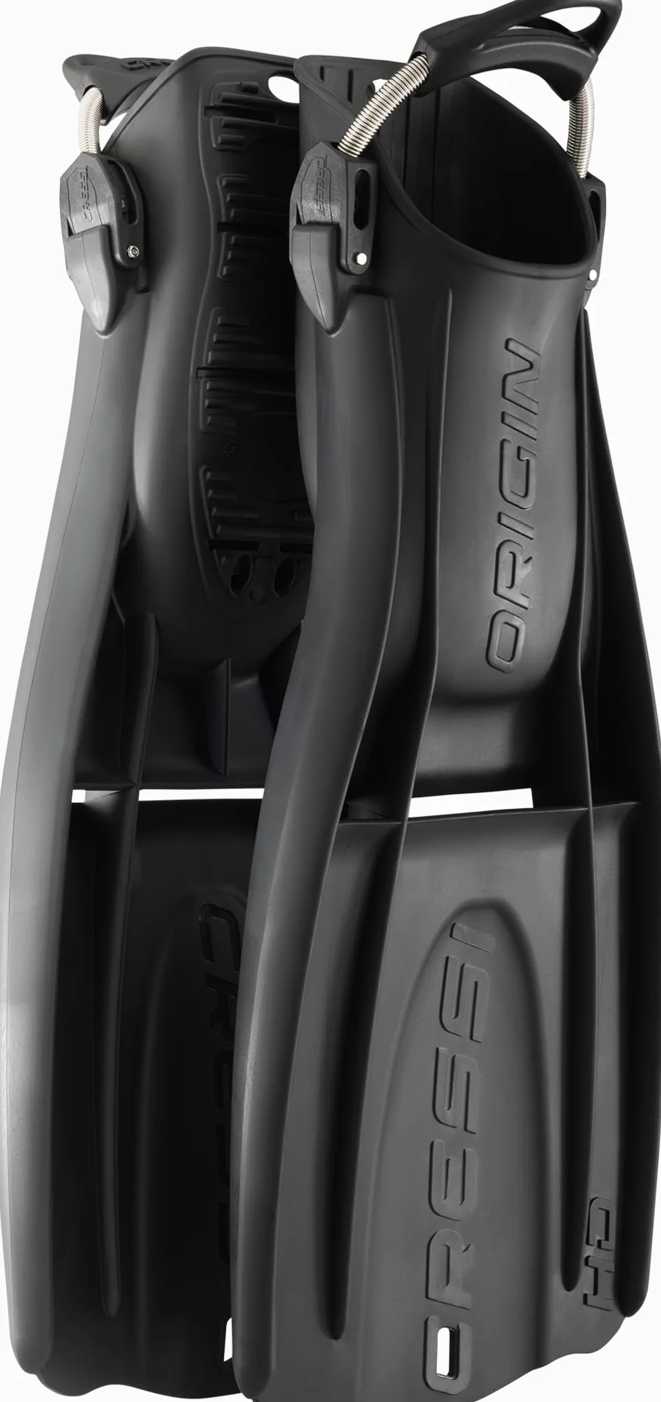 CRESSI Origin HD - Aletas Ajustables en el talón Abierto Unisex Adulto