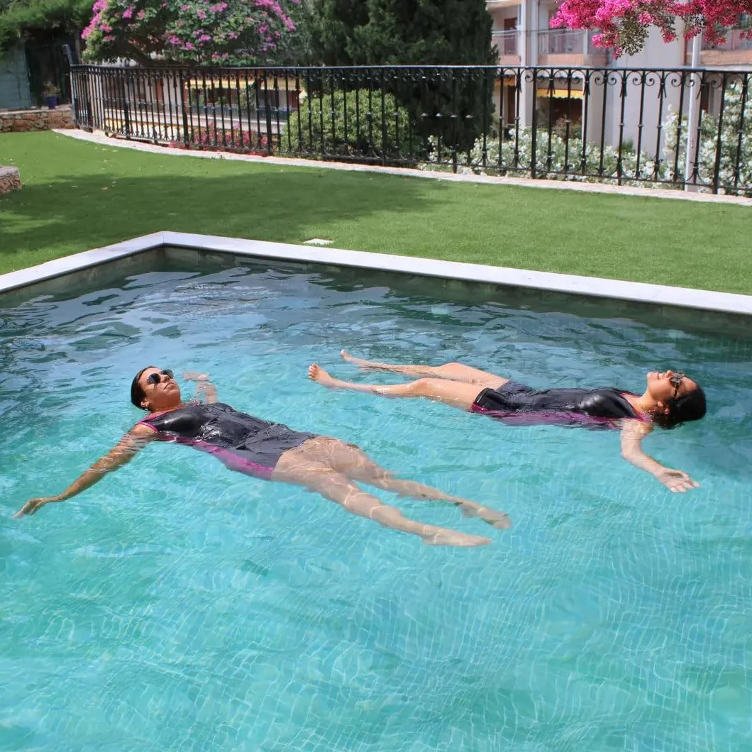 PLOUF Traje de baño flotante de una pieza para mujer Safety Concept by
