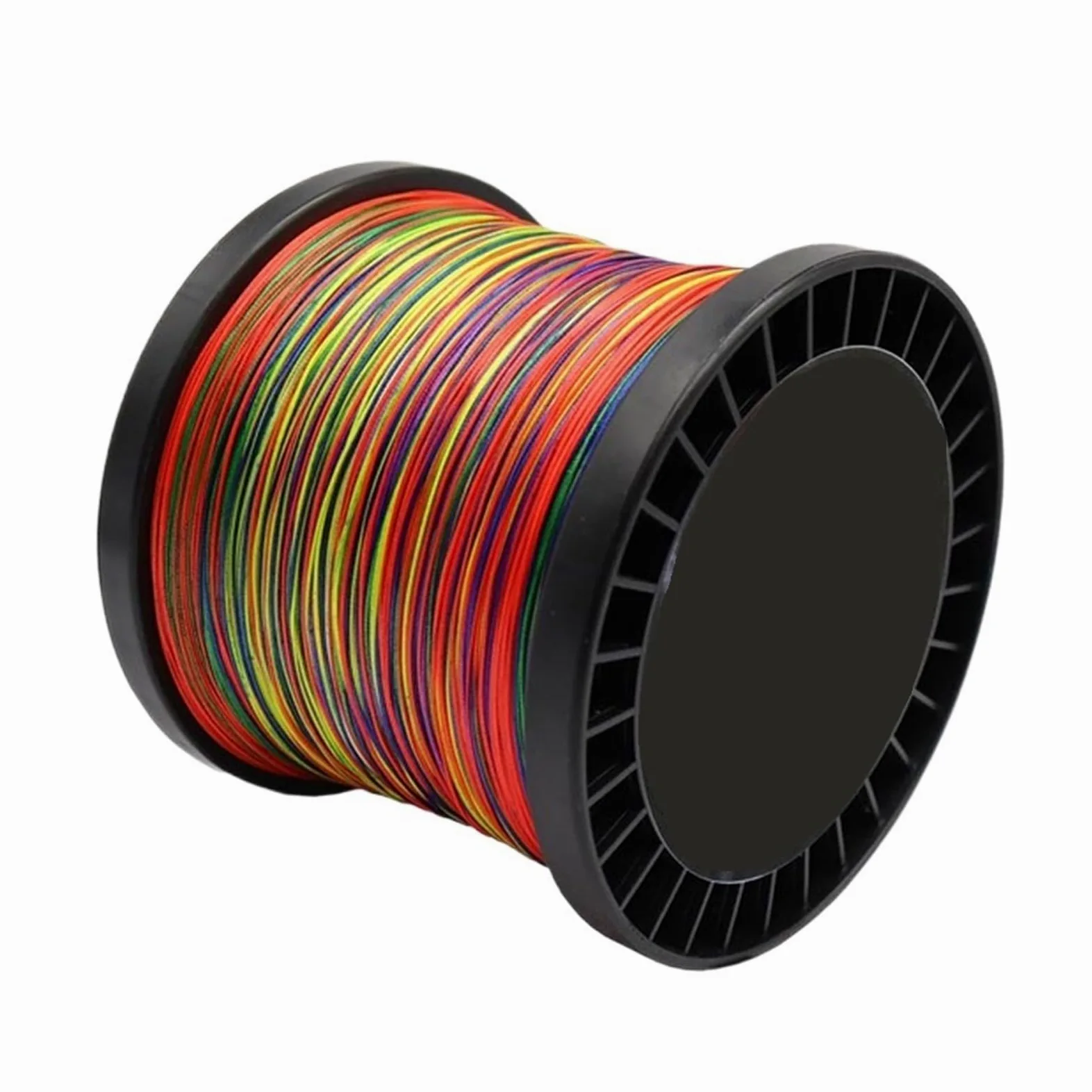 Hilo Trenzado multifilamento de 12 hebras y 1000 m, 25 a 230 LB, Multicolor, PE, superresistente, for Pesca en Agua Salada