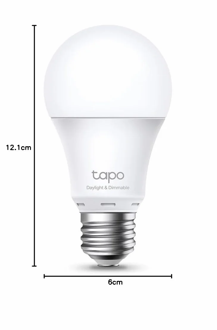 Tapo TP-Link L520E Bombilla LED Inteligente WiFi E27 8.7W 806lm Blanco Neutro 4000K Regulable Compatible Alexa