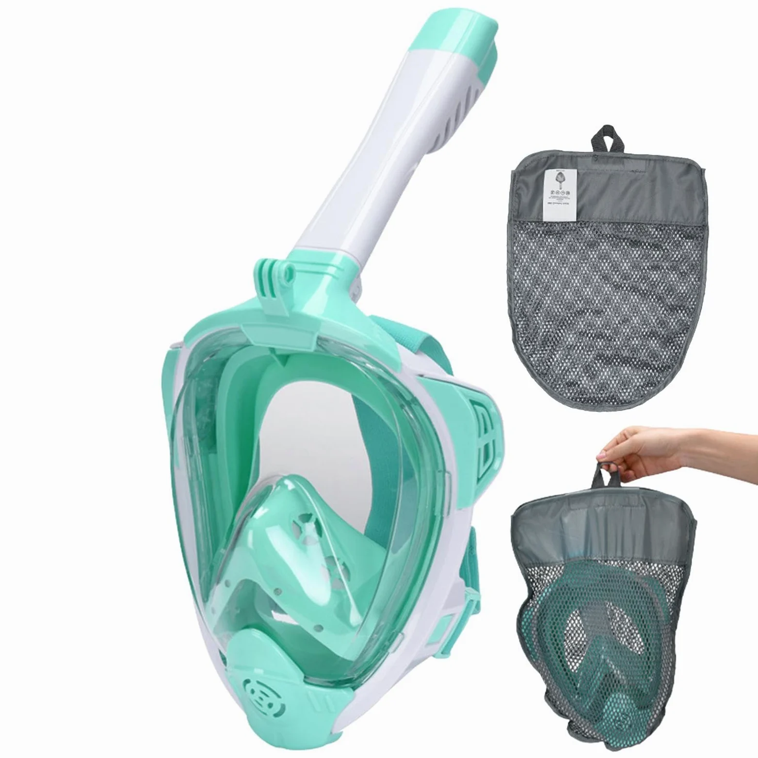 Gafas de esnórquel para adultos, gafas de natación antivaho, vista panorámica de 180°, gafas de natación antivaho, gafas de buceo sin fugas para hombres y mujeres