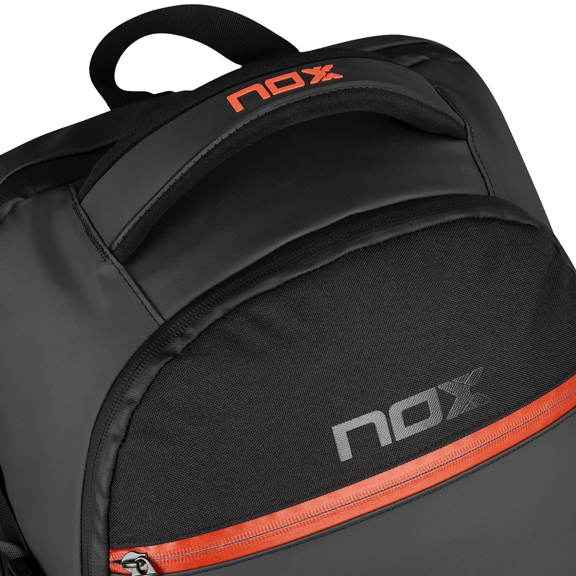 NOX Mochila LUXURY OPEN SERIES negro/rojo