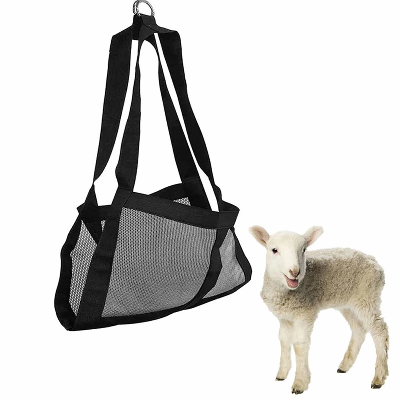 Báscula de ternera para pesar animales, colgante, cómoda para terneros, cerdos, cabras, bebés