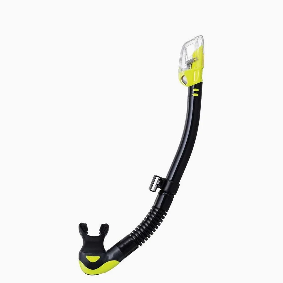 Tusa SP0101 HYPERDRY Elite II Snorkel Black/Flash Yellow