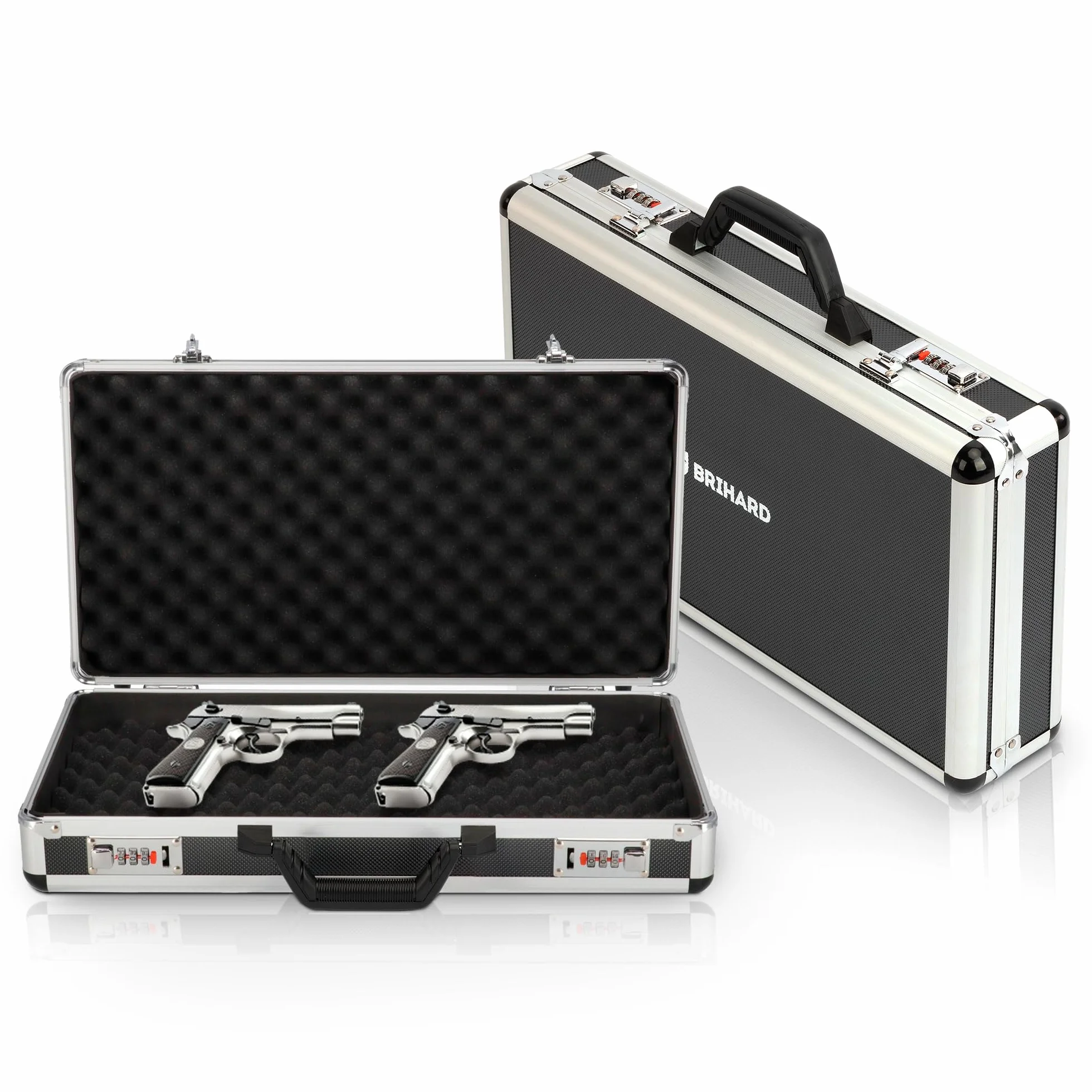 Extra Strong Case, Funda Portátil para Armas con Marco de Aluminio