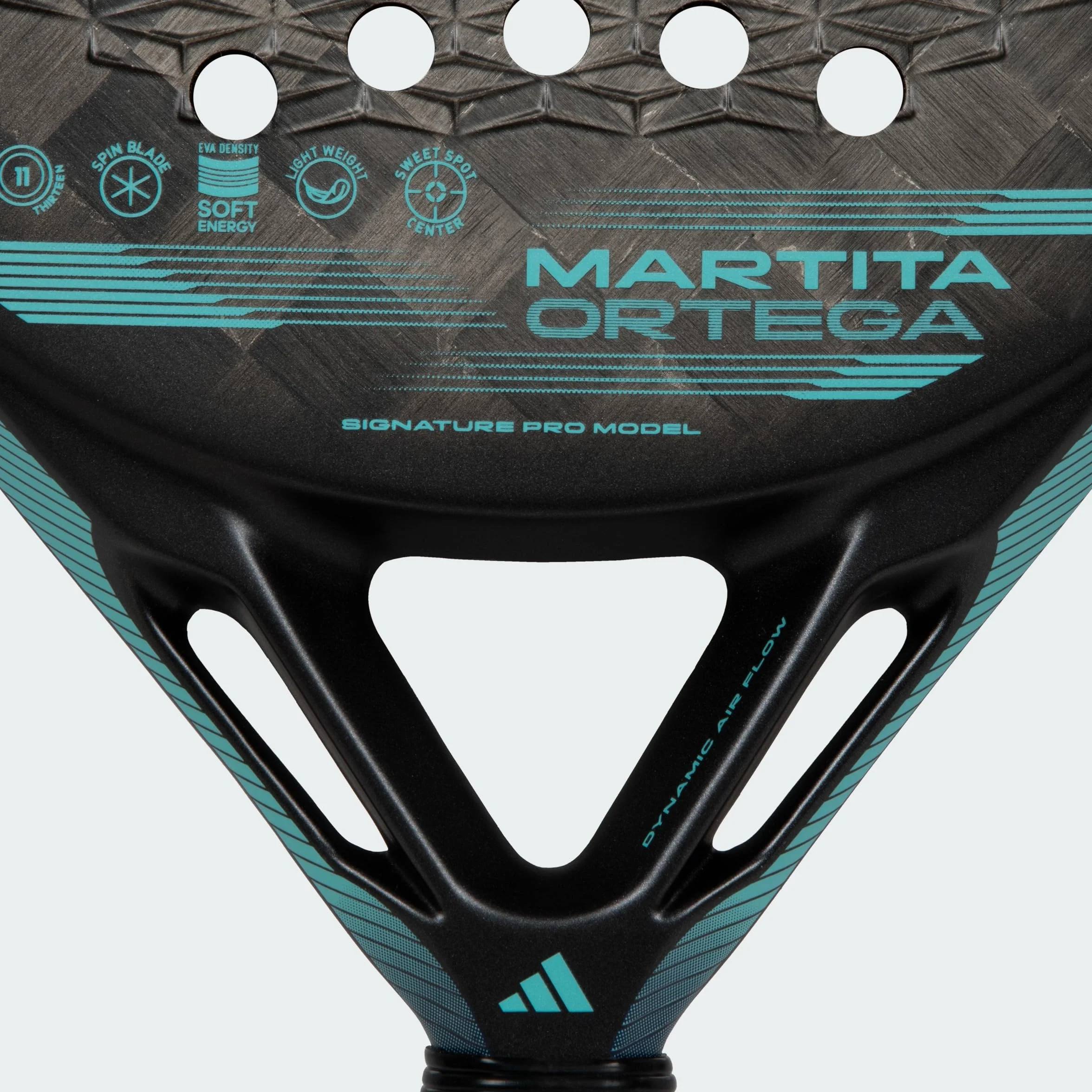 Pala de pádel adidas Cross It Light 3.3, Gris,Negra, Forma Redonda, Goma eva Soft Energy,Fibra 24k