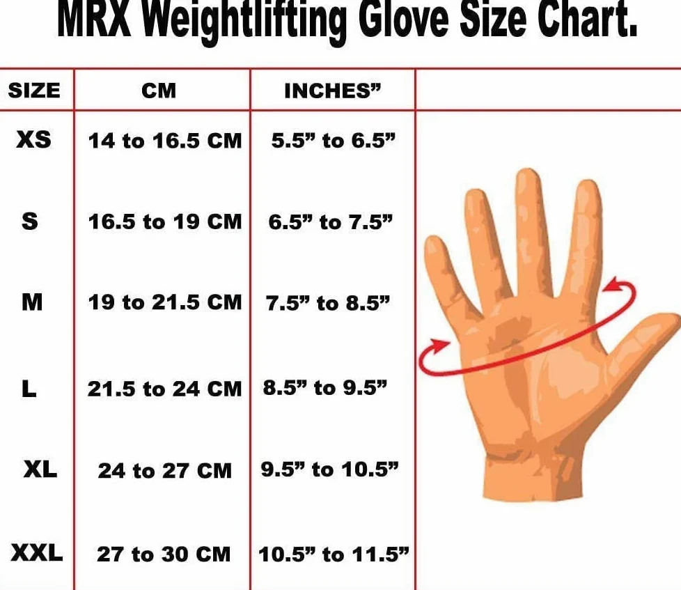 MRX - Guantes de levantamiento de pesas para hombre, guantes de entrenamiento para hombre, guantes de levantamiento de muñecas, guantes de gimnasio para hombre, accesorios de gimnasio para hombres