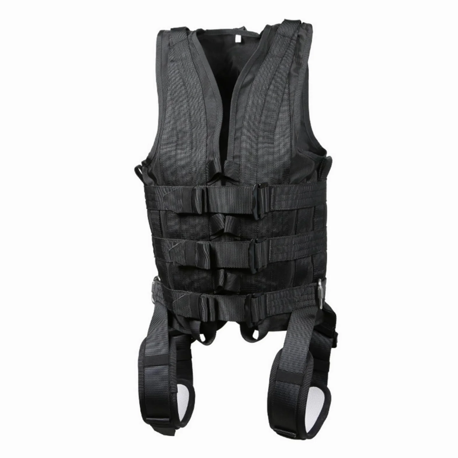 Harness Arnés de Cuerpo Completo Chaleco de Performance Arnés de Cableado Aéreo Equipo de con Soporte Torácico y Bucles en Piernas Apto para