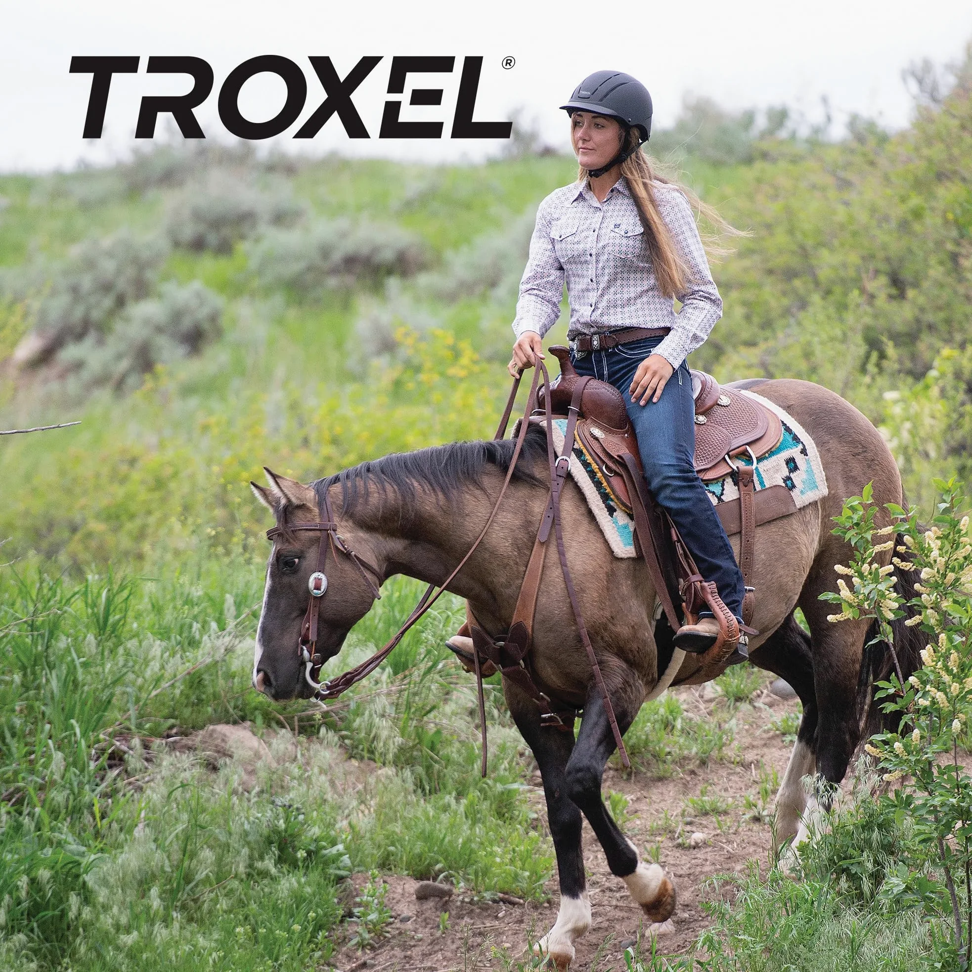 TROXEL Performance Headgear Troxel Spirit-Casco de equitación, Mujeres