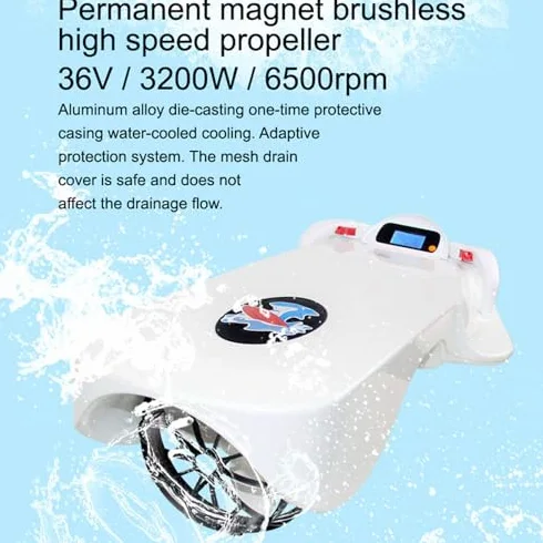Tabla de surf eléctrica Hydrofoil - Velocidad ajustable para emocionantes aventuras acuáticas, soporta hasta 100 kg