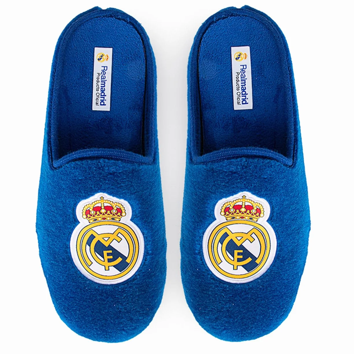 MARPEN SLIPPERS Zapatillas de casa Real Madrid CF Oficiales Temporada 25/26 Hombre Mujer Suela Caucho Fútbol