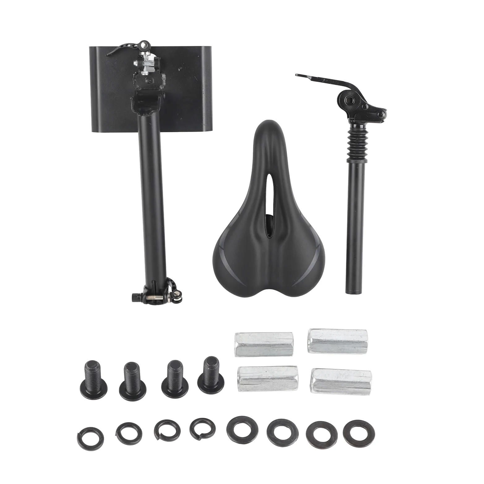 KKPLZZ Sillín de Asiento Ajustable para , Patinete Eléctrico F20 F25 F30 F40