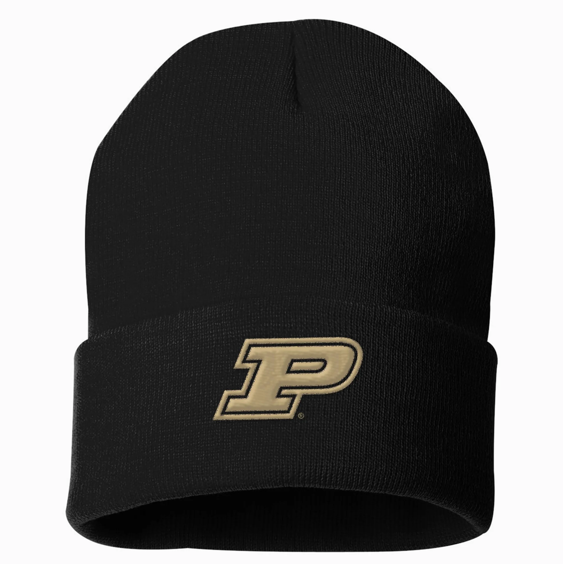 UGP Campus Apparel NCAA University - Gorro de punto sólido con logotipo del equipo deportivo