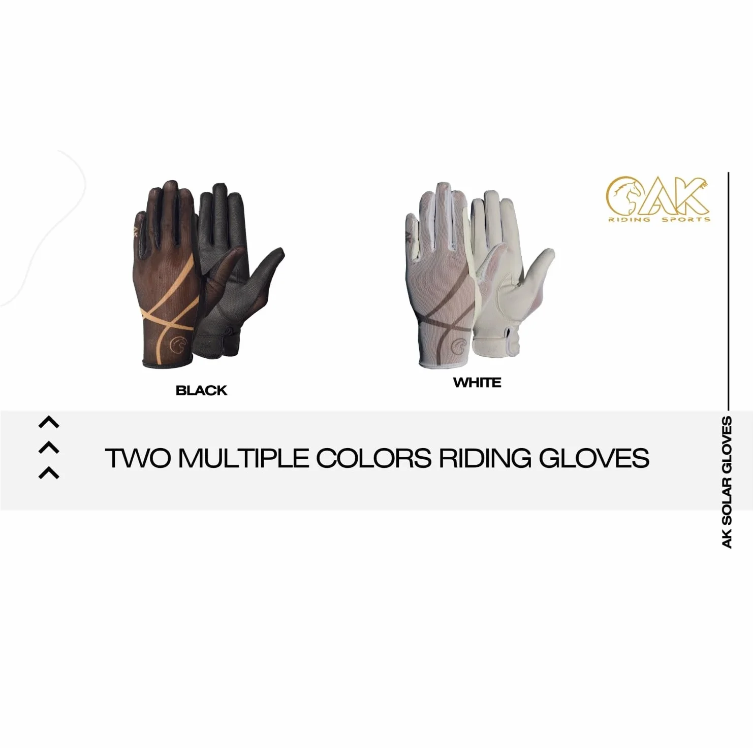 AK AKRS-7007 - Guantes de equitación transpirables de verano unisex y para uso diario