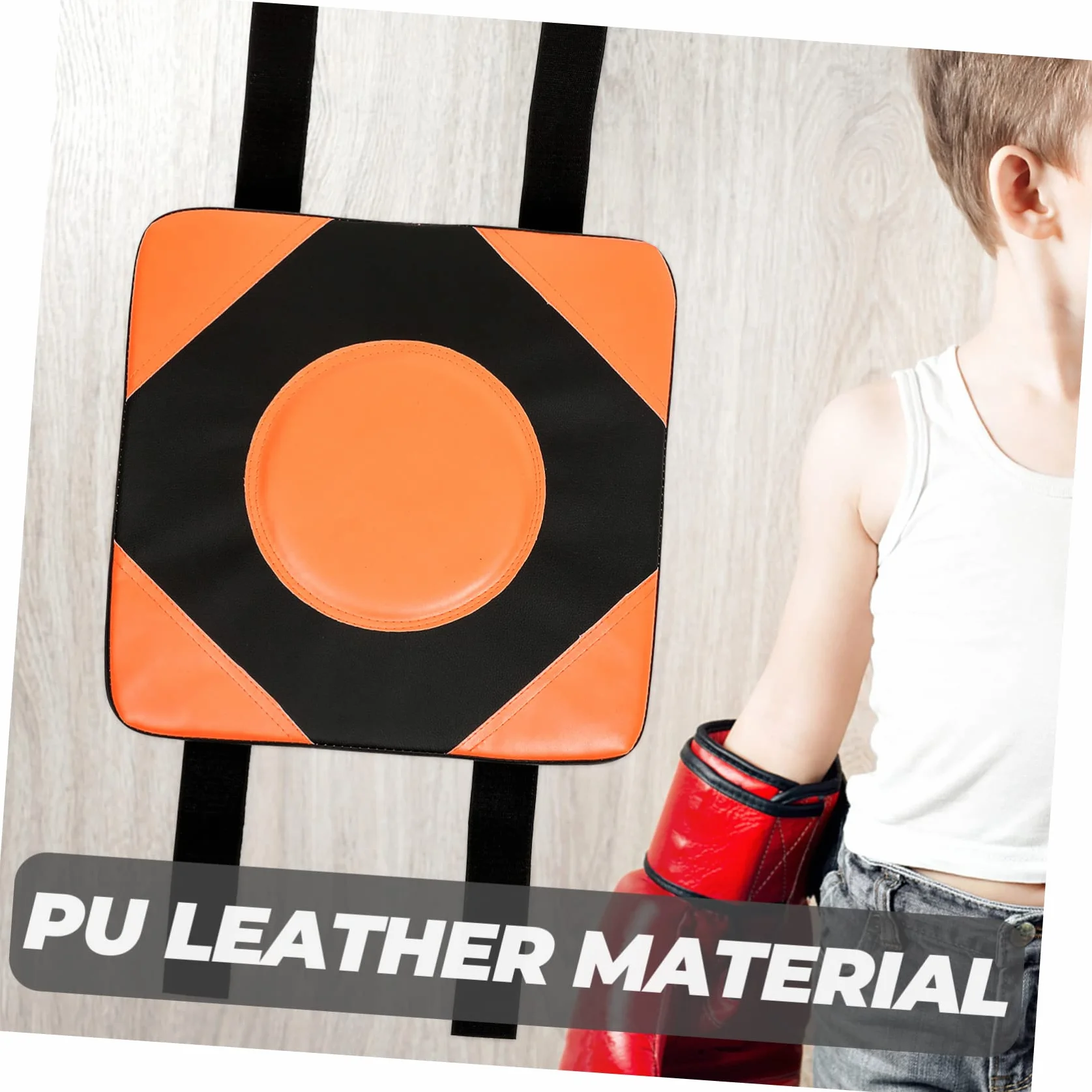 Almohadilla de Boxeo de Pared con Correa Adhesiva de Entrenamiento Resistente para Boxeo y Marciales para Casa y Gimnasio Vibrante