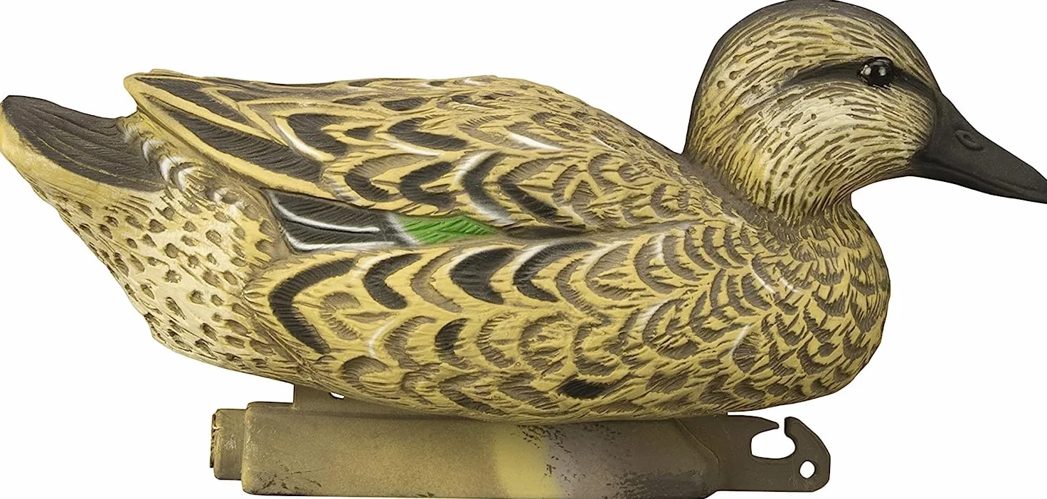 Higdon Outdoors Señuelos estándar de Pato Verde Azulado, Relleno de Espuma