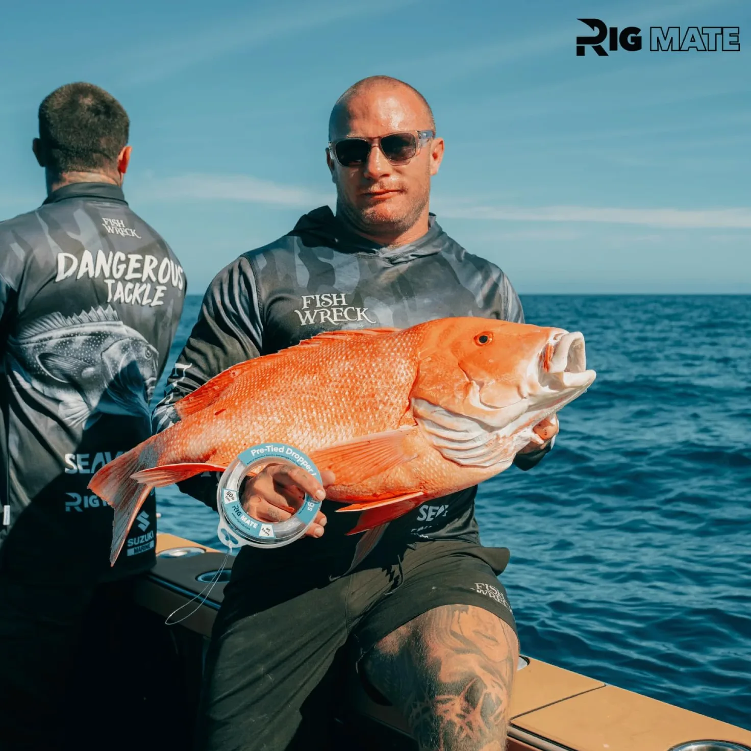 Aparejos de bucle cuentagotas preatados de 80 libras. Carrete de línea de pesca. Bucles de 18 pulgadas de distancia con tamaño de bucle de 5.5 pulgadas. Perfecto para pesca de agua salada y agua dulce