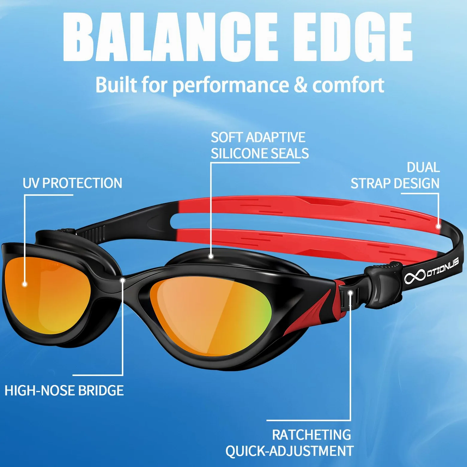 Gafas de natación para adulto 0053