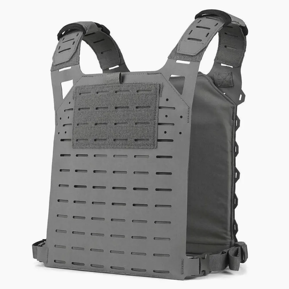 Chaleco Táctico SF V2 Molle Ligero Ajustable Con Bolsa De Almacenamiento Y Asa Rescate, Compacto For Exteriores