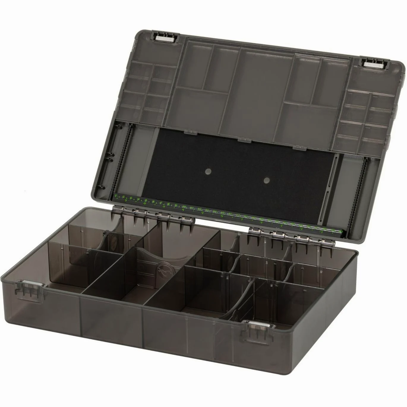 Korda Caja de aparejos grande 35,5 cm x 24 cm x 7,5 cm