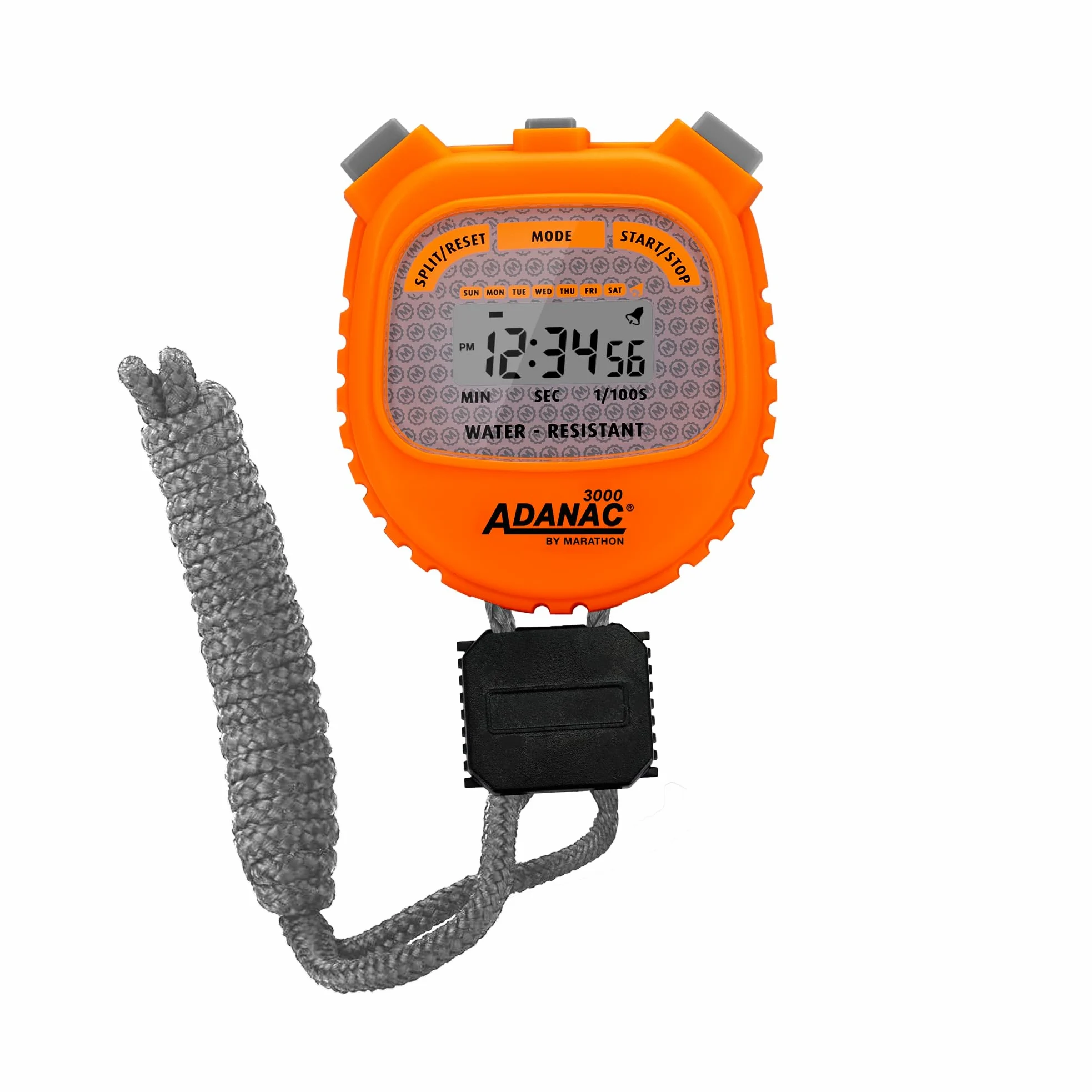 Marathon Adanac 3000 Digital cronómetro temporizador con pantalla extra grande y botones, resistente al agua