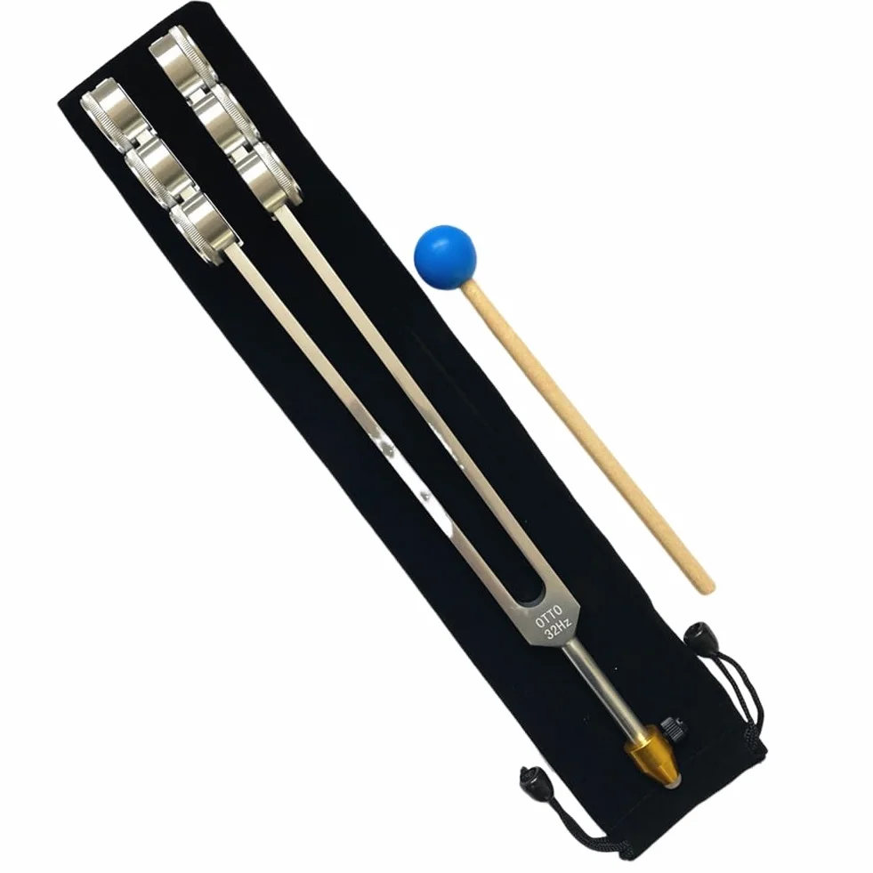 Herramienta de Diapasón de Aluminio 64 Hz para Terapia de Diagnóstico de Vibración y Sonido Curativo