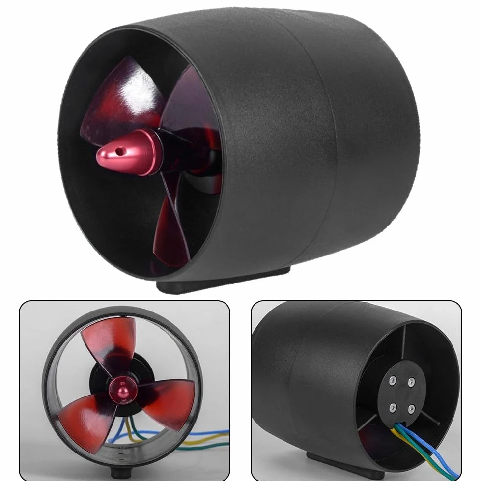 Motor de barco sin escobillas de 400 W, unidad de tabla de remo inflable, 12 V 24 V, impulsor de barco de cebo RC, unidad subacuática, fuera de borda eléctrico para kayak (en sentido