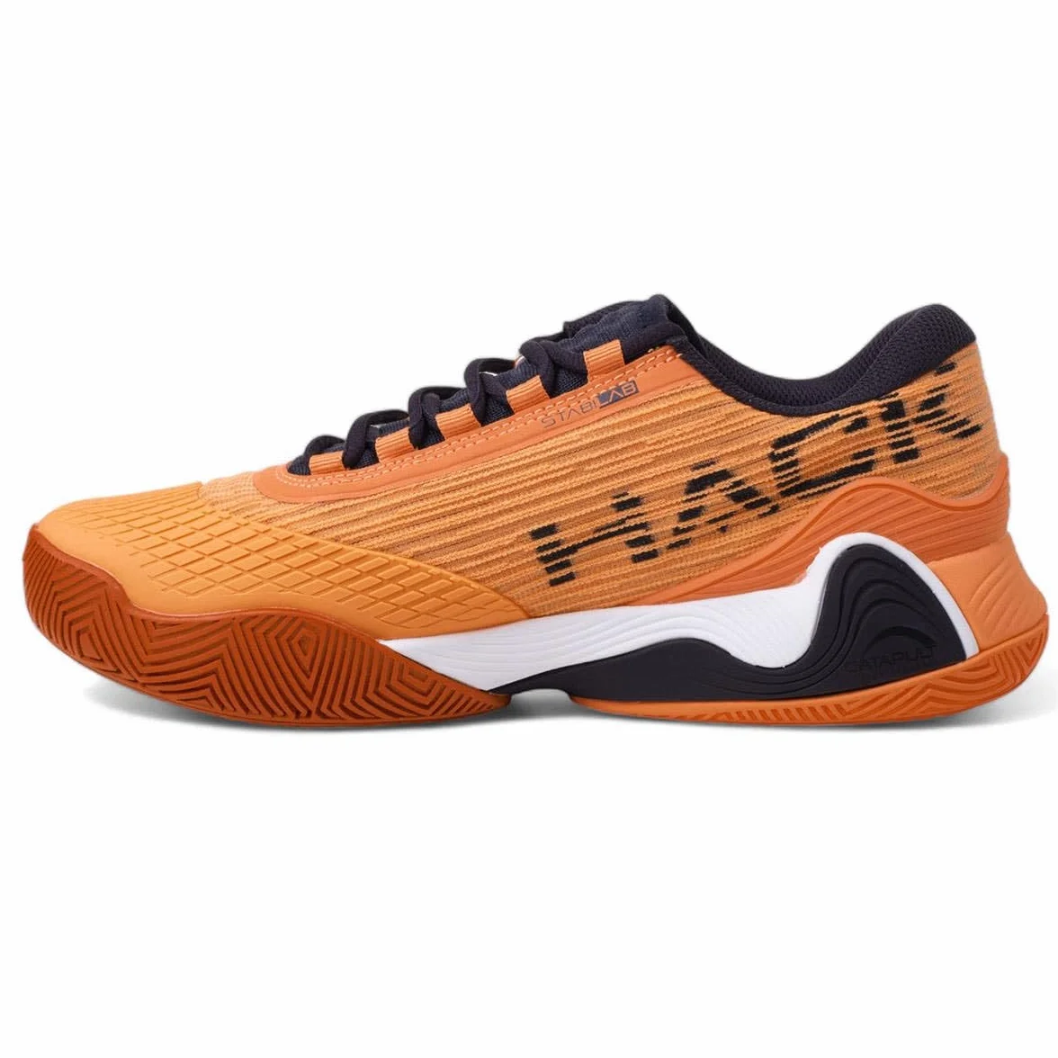 HACK 25V Zapatillas de pádel hombre suela híbrida 360° agarre mejorado soporte lateral malla transpirable