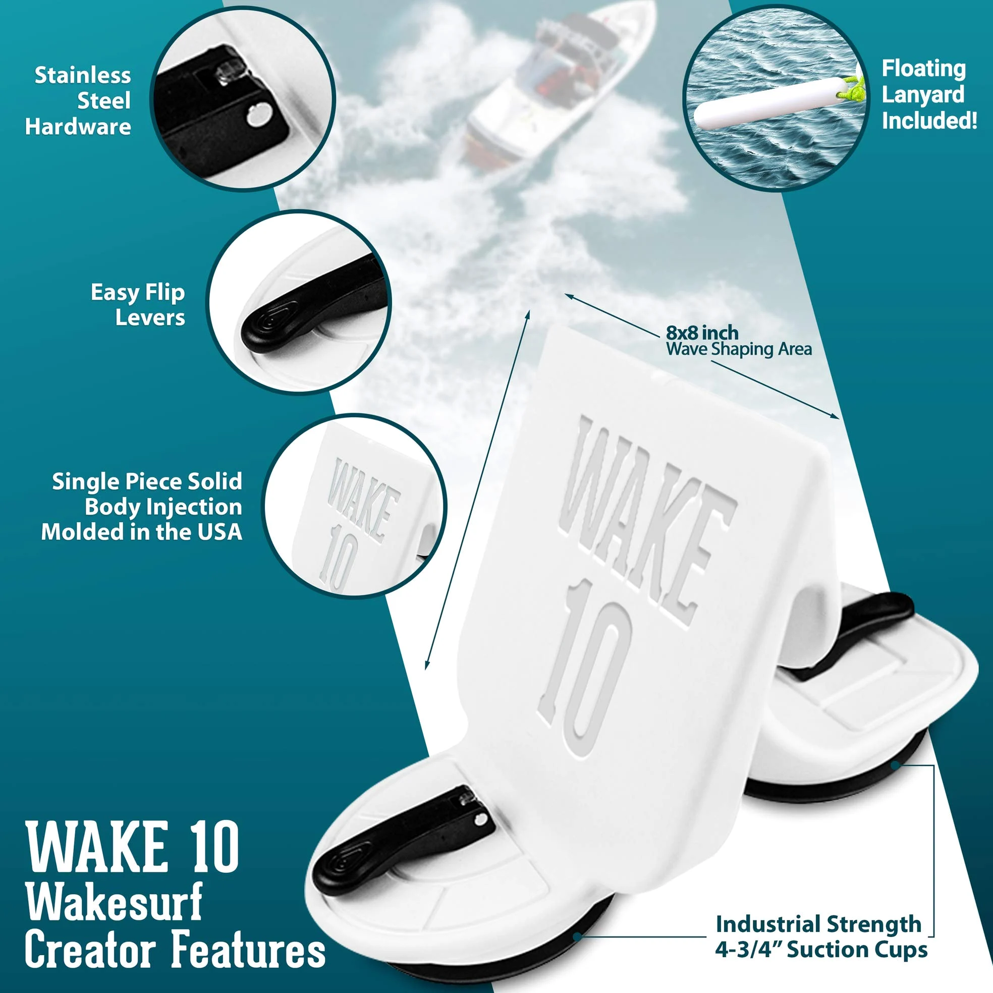 Wakesurf Creator - Wake Surf Shaper - Generador de Ondas - Empresa USA