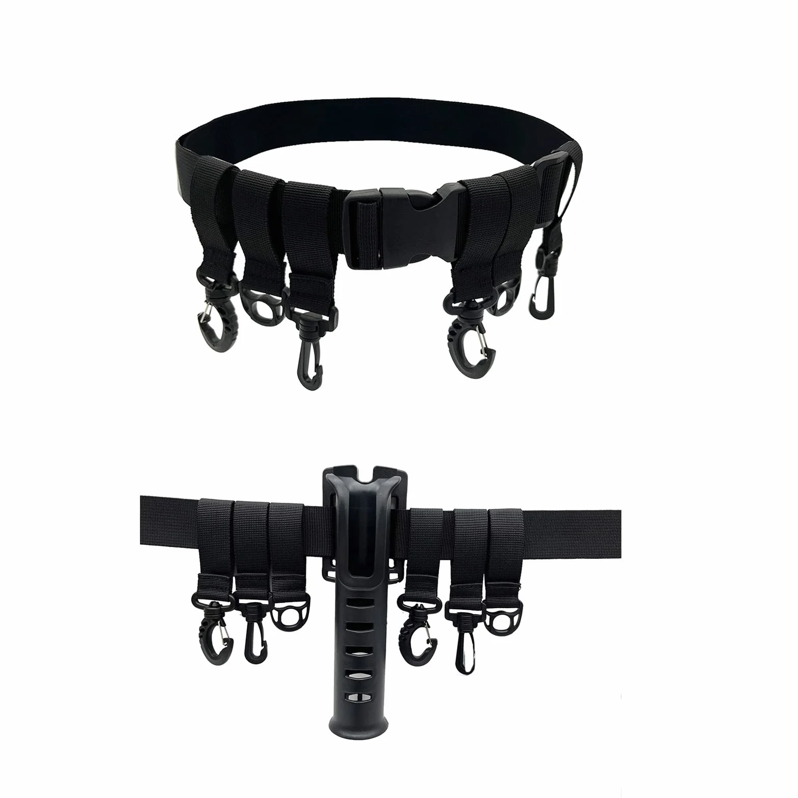 Cinturón de vadeador de pesca, cinturones de vadeo para kayaks, accesorios de pesca, cinturón de lucha, correas de vadeador, anillo en D y gancho, soporte para caña de cintura