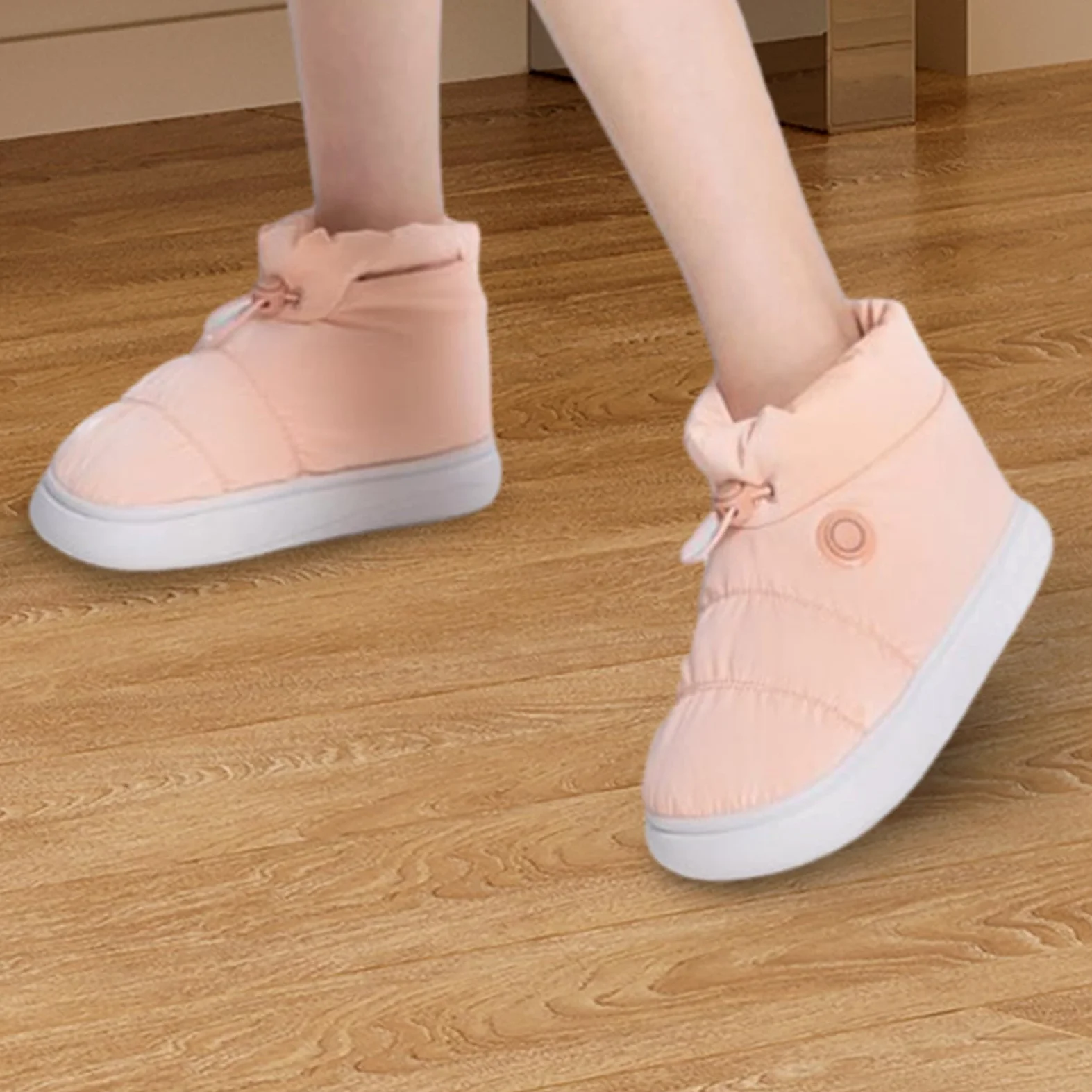 Calentadores recargables, eléctricos | Zapatillas de casa calentadas transpirables,Zapatos de hombre de calentamiento rápido, calentadores de pies eléctricos, pies