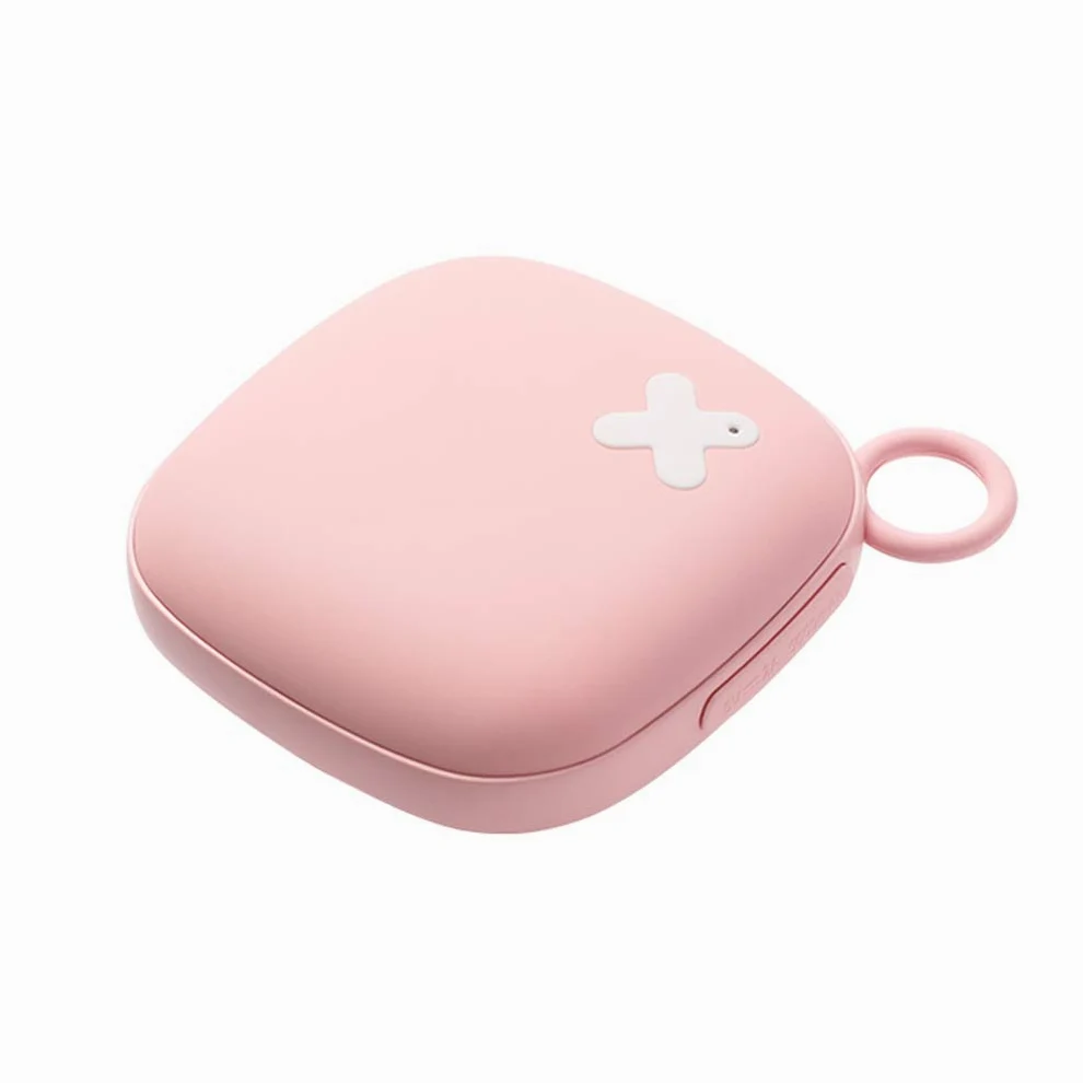 Regalo Calentadores De Manos Recargable Portátil Calentador Doble Cara USB Reutilizable Power Bank Calentamiento Rápido Calentadores Invierno Regalos Invierno