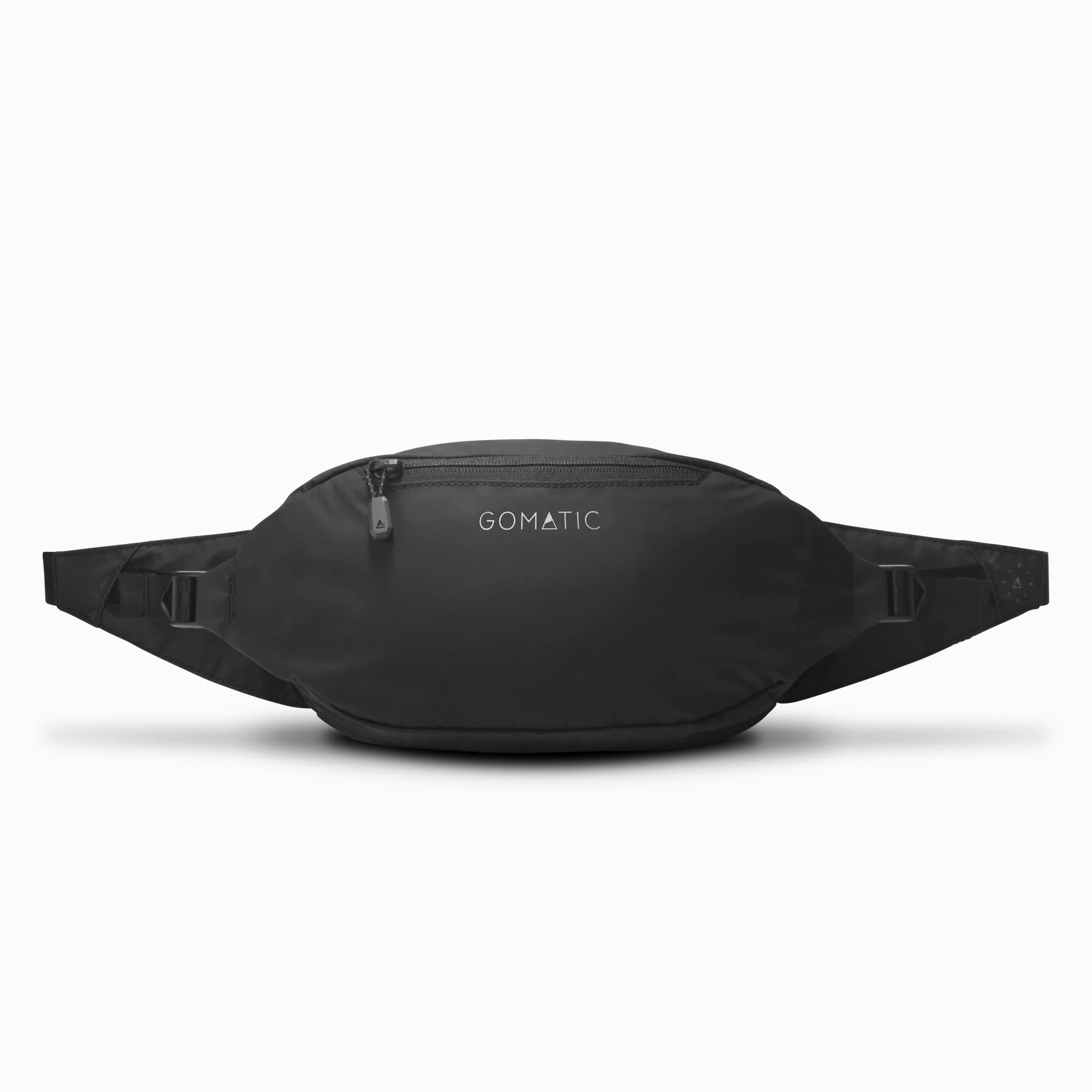 Gomatic Bolsa Bandolera Plegable Navigator 3L – Riñonera Unisex, Compacta y Resistente al Agua, Ideal para el Día a Día, Viajes, Senderismo – Bolsa Crossbody con Múltiples Bolsillos – Negra